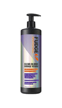 Load image into Gallery viewer, fudge professional clean blonde damage rewind violet toning conditioner 1L