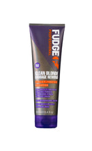 Load image into Gallery viewer, fudge professional clean blonde damage rewind violet toning shampoo 250ml