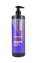 Load image into Gallery viewer, fudge professional clean blonde violet toning shampoo 1L