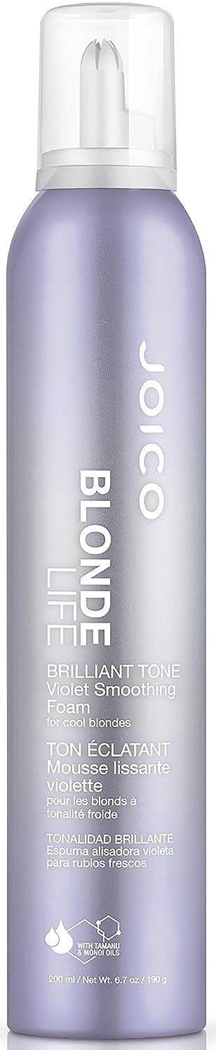 JOICO Blonde Life Brilliant Violet Smoothing Foam