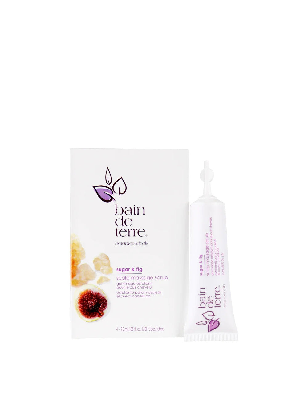 bain de terre sugar fig sculp massage scrub 25ml