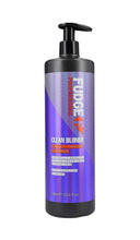 Load image into Gallery viewer, fudge professional clean blonde violet toning shampoo 1L
