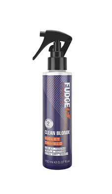 fudge professional clean blonde violet tri blo-150ml