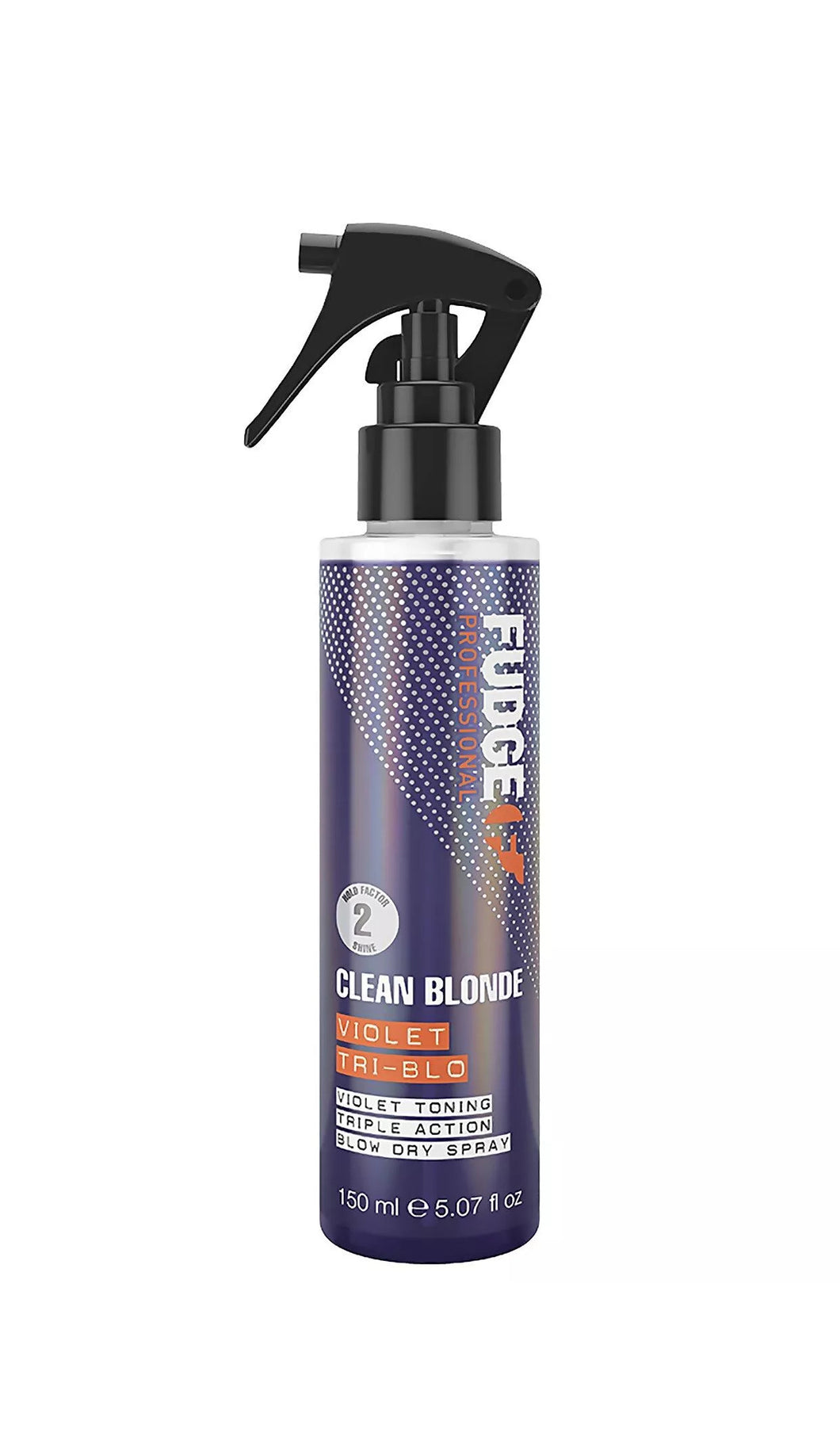 fudge professional clean blonde violet tri blo-150ml