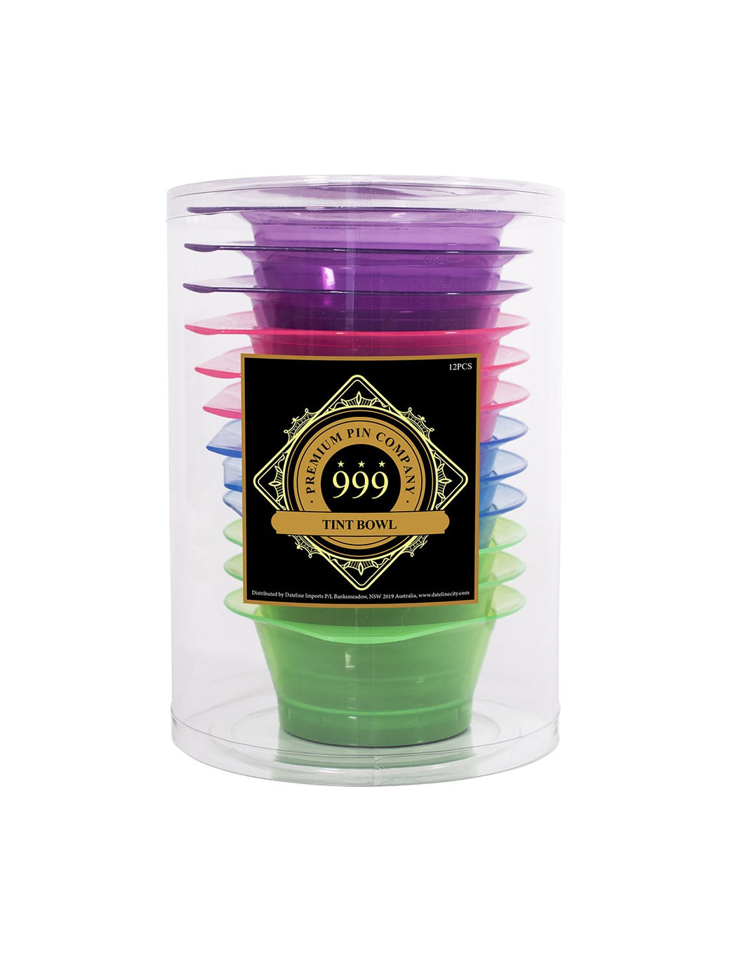 premium pin company 999 tint bowl 12pc