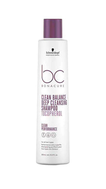 schwarzkopf professional bc bonacure clean balance deep cleansing shampoo tocopherol 250ml