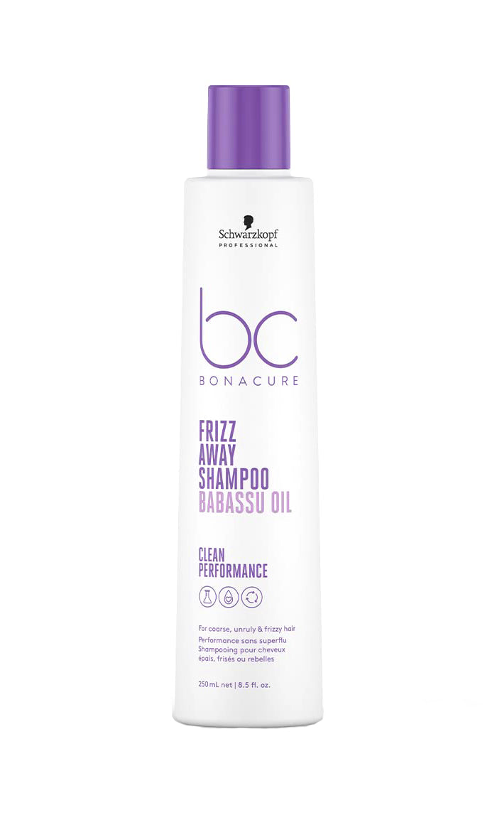 schwarzkopf professional bc bonacure frizz away shampoo babssu oil clean performance 250ml