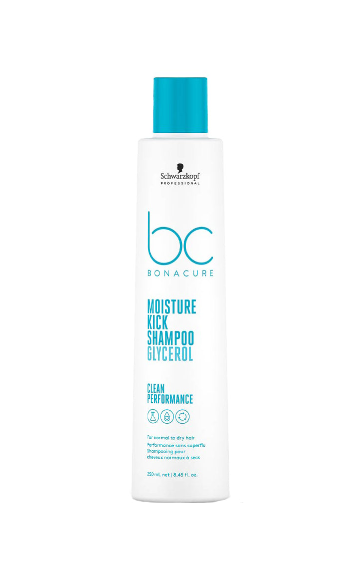 schwarzkopf professional bc bonacure moisture kick shampoo glycerol 250ml