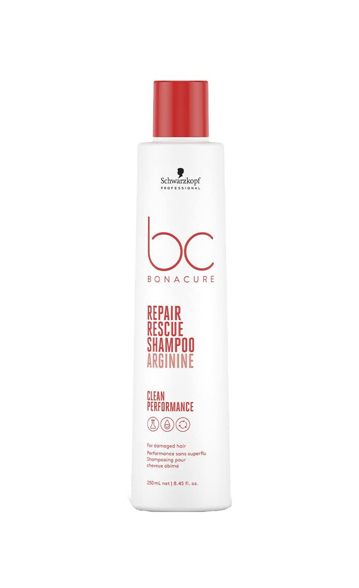 schwarzkopf professional bc bonacure repair rescue shampoo arginne 250ml