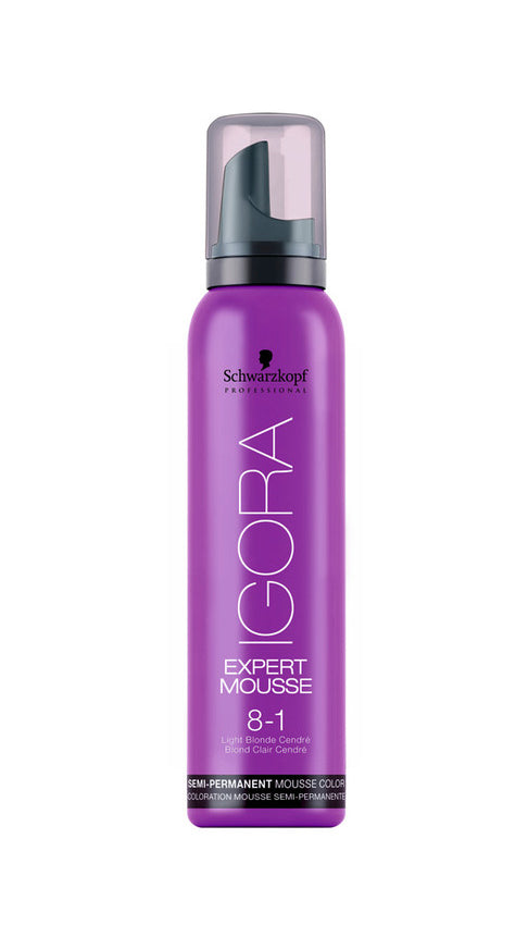 schwarzkopf professional igora expert mousse 8-1