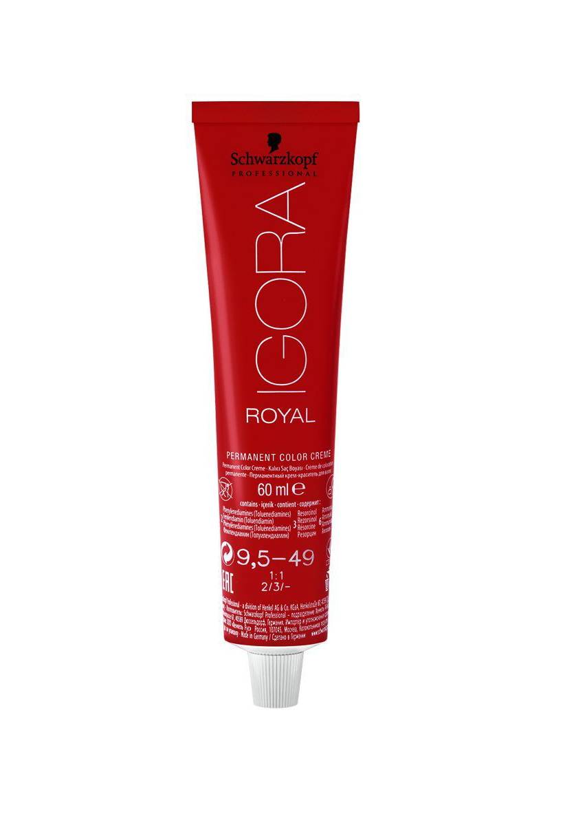 schwarzkopf professional igora royal permanent color creme 60ml